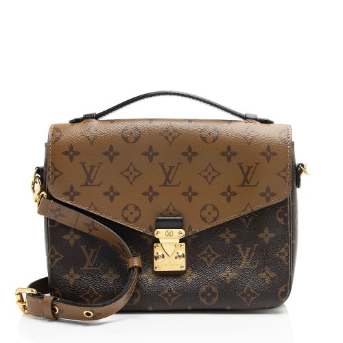 Louis Vuitton Reverse Monogram Pochette Metis Shoulder Bag