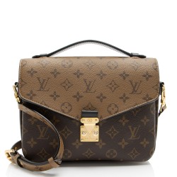 Louis Vuitton Reverse Monogram Pochette Metis Shoulder Bag