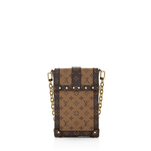 Louis Vuitton Reverse Monogram Pochette Trunk Vertical Shoulder Bag