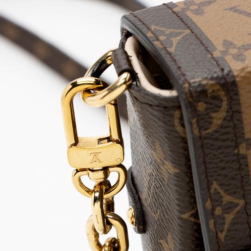 Louis Vuitton Reverse Monogram Pochette Trunk Vertical Shoulder Bag