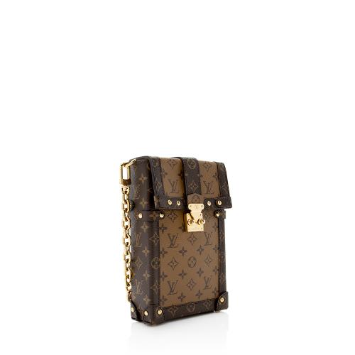 Louis Vuitton Reverse Monogram Pochette Trunk Vertical Shoulder Bag