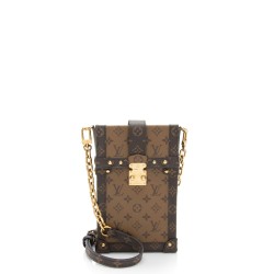 Louis Vuitton Reverse Monogram Pochette Trunk Vertical Shoulder Bag