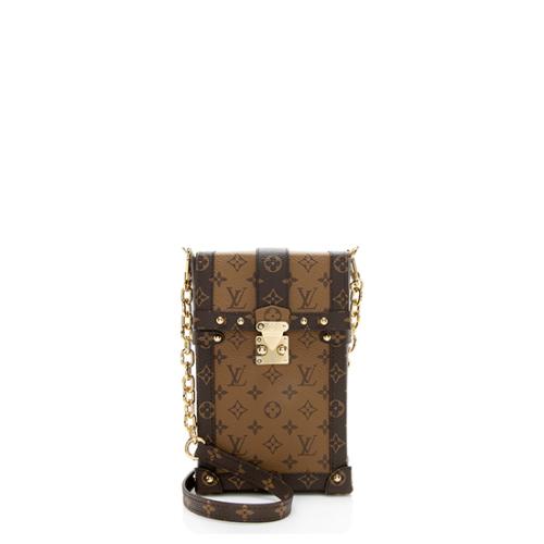 Louis Vuitton Reverse Monogram Pochette Trunk Vertical Shoulder Bag