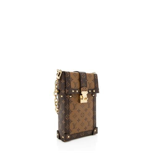 Louis Vuitton Reverse Monogram Pochette Trunk Vertical Shoulder Bag