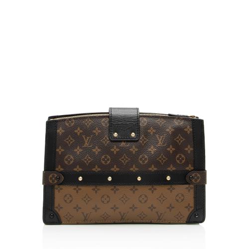 Louis Vuitton Reverse Monogram Trunk Clutch