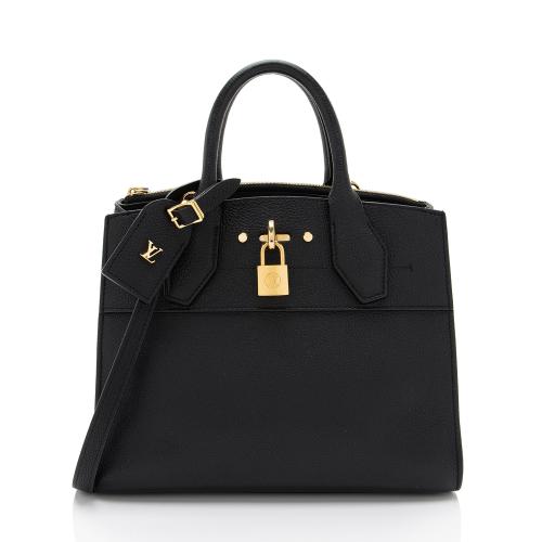 Louis Vuitton Taurillon CIty Steamer PM Tote