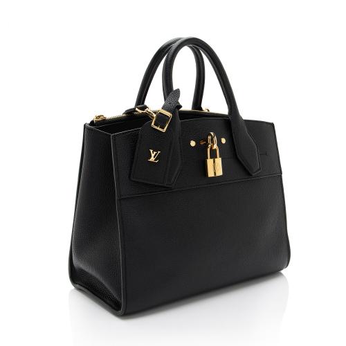 Louis Vuitton Taurillon CIty Steamer PM Tote