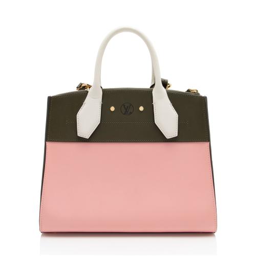 Louis Vuitton Taurillon CIty Steamer PM Tote