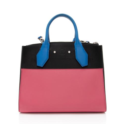 Louis Vuitton Taurillon City Steamer PM Tote