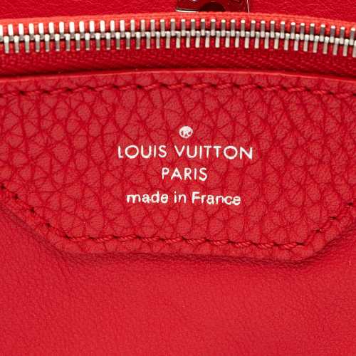 Louis Vuitton Taurillon Capucines MM Bag