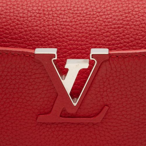 Louis Vuitton Taurillon Capucines PM Bag