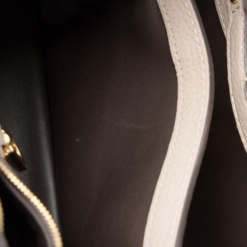 Louis Vuitton Taurillon Leather Python Capucines BB Bag