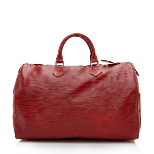 Louis Vuitton Vintage Epi Leather Speedy 35 Satchel - FINAL SALE