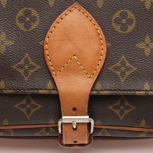 Louis Vuitton Vintage Monogram Canvas Cartouchiere GM Shoulder Bag