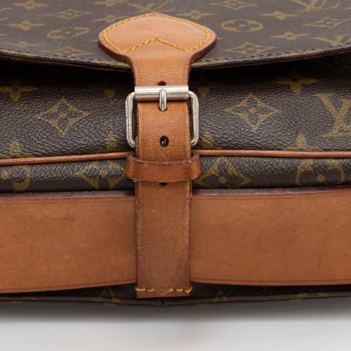 Louis Vuitton Vintage Monogram Canvas Cartouchiere GM Shoulder Bag