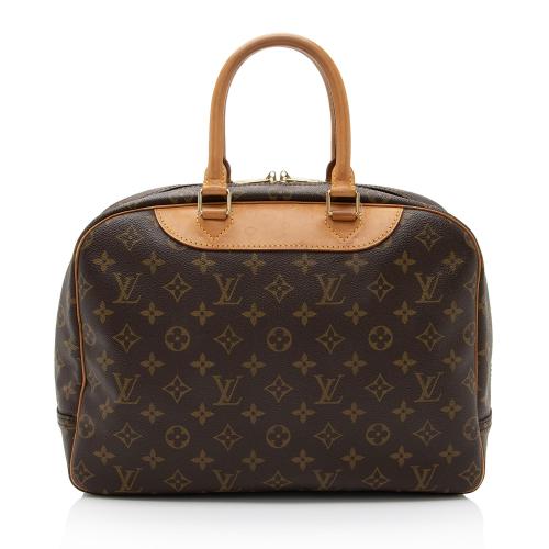 Louis Vuitton Vintage Monogram Canvas Deauville Satchel