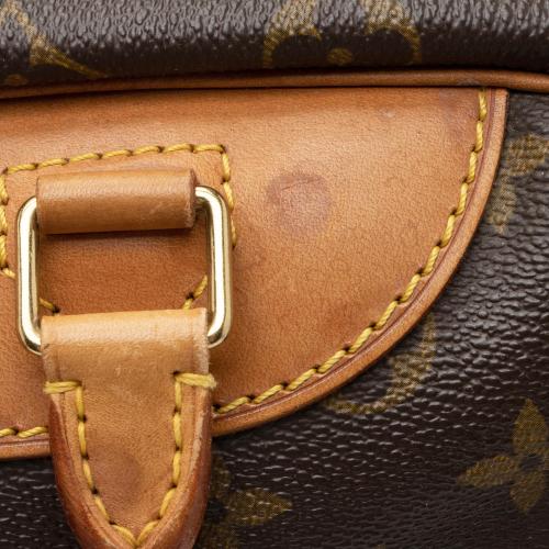 Louis Vuitton Vintage Monogram Canvas Deauville Satchel