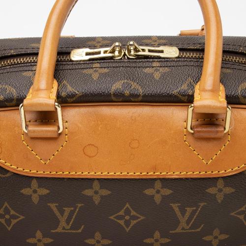 Louis Vuitton Vintage Monogram Canvas Deauville Satchel