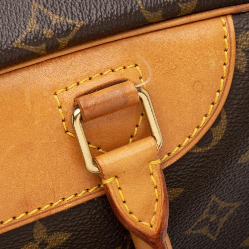 Louis Vuitton Vintage Monogram Canvas Deauville Satchel