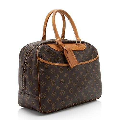 Louis Vuitton Vintage Monogram Canvas Deauville Satchel