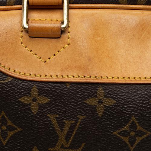 Louis Vuitton Vintage Monogram Canvas Deauville Satchel