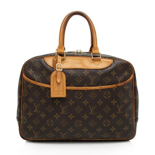 Louis Vuitton Vintage Monogram Canvas Deauville Satchel