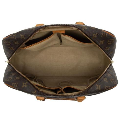 Louis Vuitton Vintage Monogram Canvas Deauville Satchel