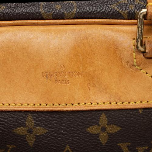 Louis Vuitton Vintage Monogram Canvas Deauville Satchel