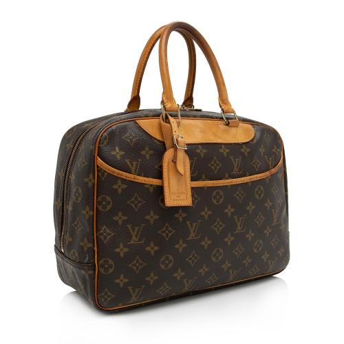 Louis Vuitton Vintage Monogram Canvas Deauville Satchel