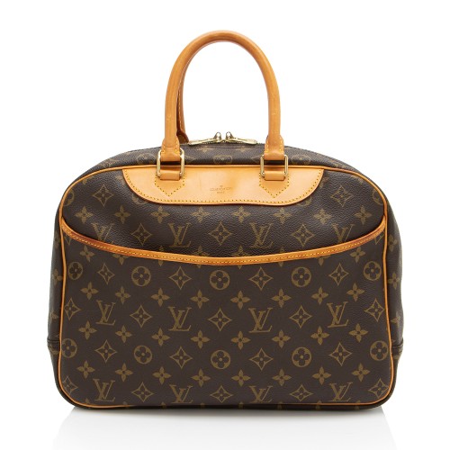 Louis Vuitton Vintage Monogram Canvas Deauville Satchel