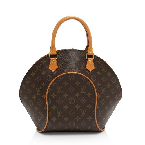 Louis Vuitton Vintage Monogram Canvas Ellipse MM Satchel