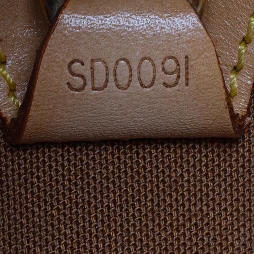 Louis Vuitton Vintage Monogram Canvas Ellipse PM Satchel