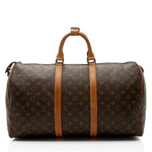 Louis Vuitton Vintage Monogram Canvas Keepall 50 Duffle