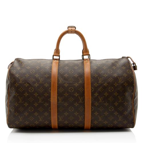 Louis Vuitton Vintage Monogram Canvas Keepall 50 Duffle