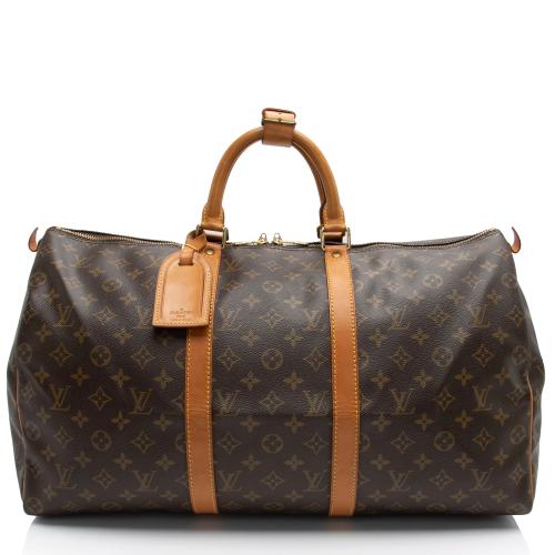 Louis Vuitton Vintage Monogram Canvas Keepall 50 Duffle