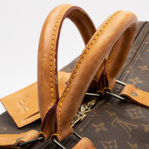 Louis Vuitton Vintage Monogram Canvas Keepall 55 Duffle