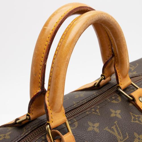 Louis Vuitton Vintage Monogram Canvas Keepall 55 Duffle