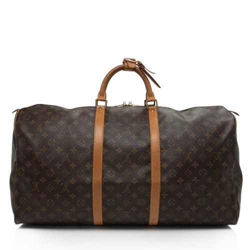 Louis Vuitton Vintage Monogram Canvas Keepall 60 Duffle