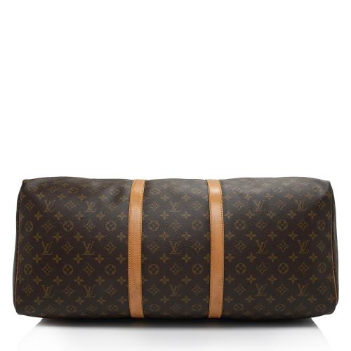 Louis Vuitton Vintage Monogram Canvas Keepall 60 Duffle