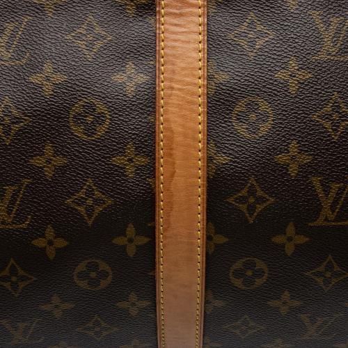 Louis Vuitton Vintage Monogram Canvas Keepall 60 Duffle