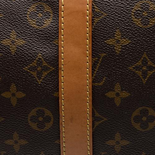 Louis Vuitton Vintage Monogram Canvas Keepall Bandouliere 55 Duffle