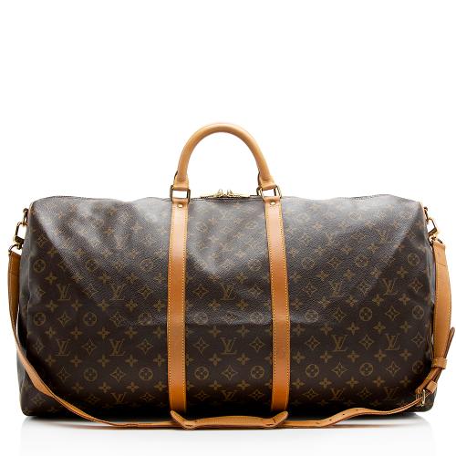 Louis Vuitton Vintage Monogram Canvas Keepall Bandouliere 60 Duffle