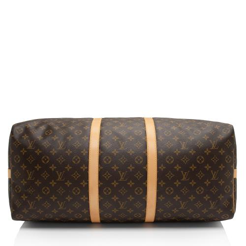 Louis Vuitton Vintage Monogram Canvas Keepall Bandouliere 60 Duffle