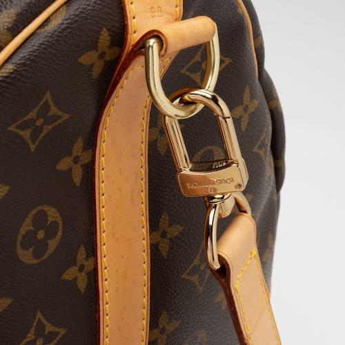 Louis Vuitton Vintage Monogram Canvas Keepall Bandouliere 60 Duffle