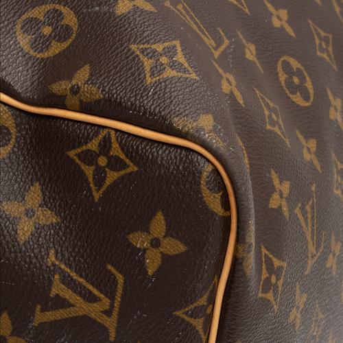 Louis Vuitton Vintage Monogram Canvas Keepall Bandouliere 60 Duffle