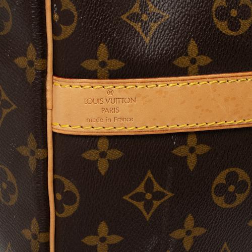 Louis Vuitton Vintage Monogram Canvas Keepall Bandouliere 60 Duffle