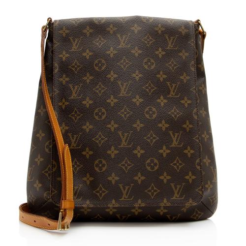 Louis Vuitton Vintage Monogram Canvas Musette Salsa GM Shoulder Bag