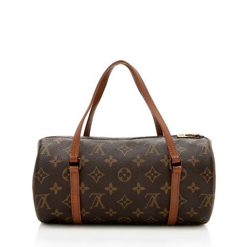 Louis Vuitton Vintage Monogram Canvas Papillon 26 Satchel