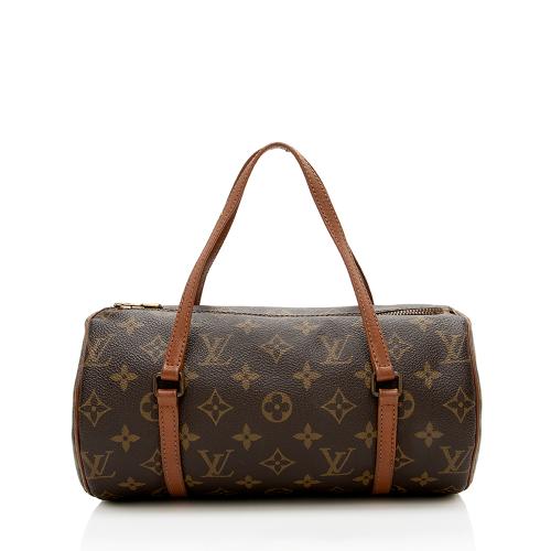 Louis Vuitton Vintage Monogram Canvas Papillon 26 Satchel