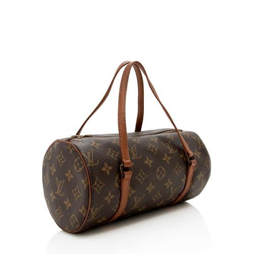 Louis Vuitton Vintage Monogram Canvas Papillon 26 Satchel